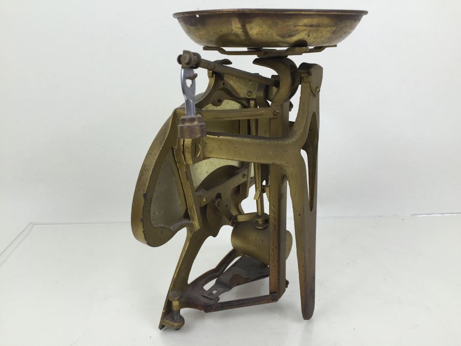 Vintage Swedish Lindells Kitchen Scale Industrial [Photo 3]