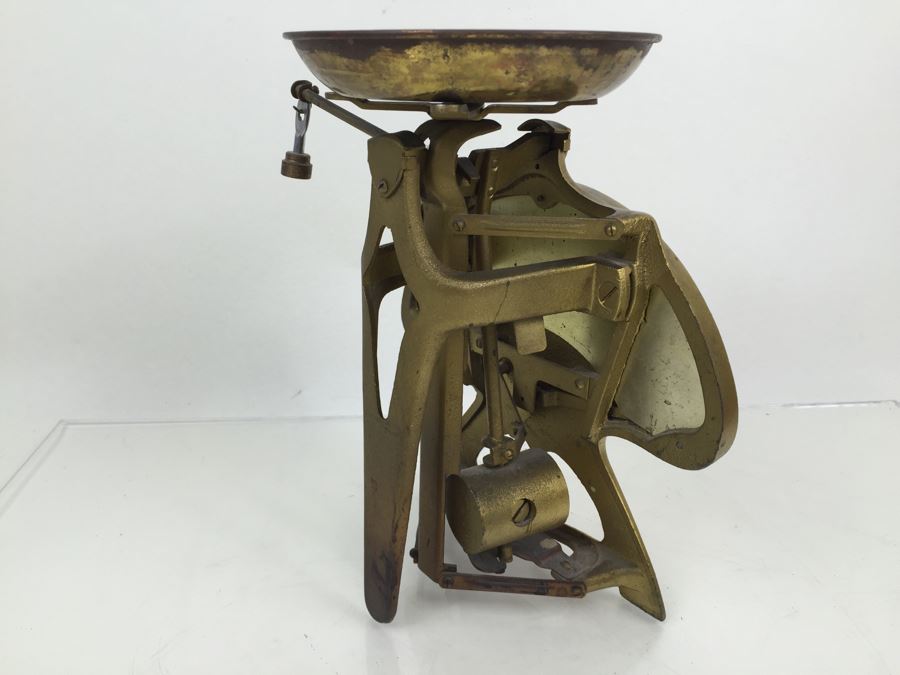 Vintage Swedish Lindells Kitchen Scale Industrial [Photo 14]