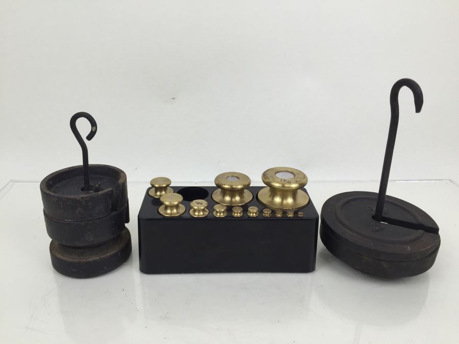 Various Vintage Scale Weights [Photo 4]
