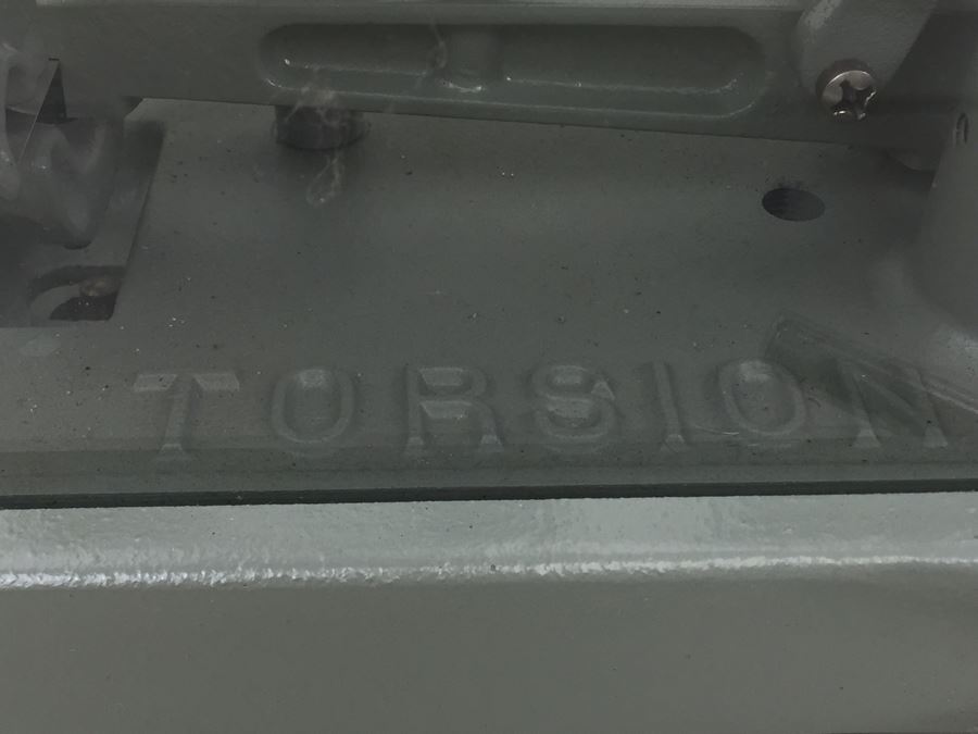 Vintage Apothecary Torsion Balance Scale From The Torsion Balance Co. Model IL 1 Heavy Cast Iron With Thick Glass Panels Excellent Condition [Photo 5]