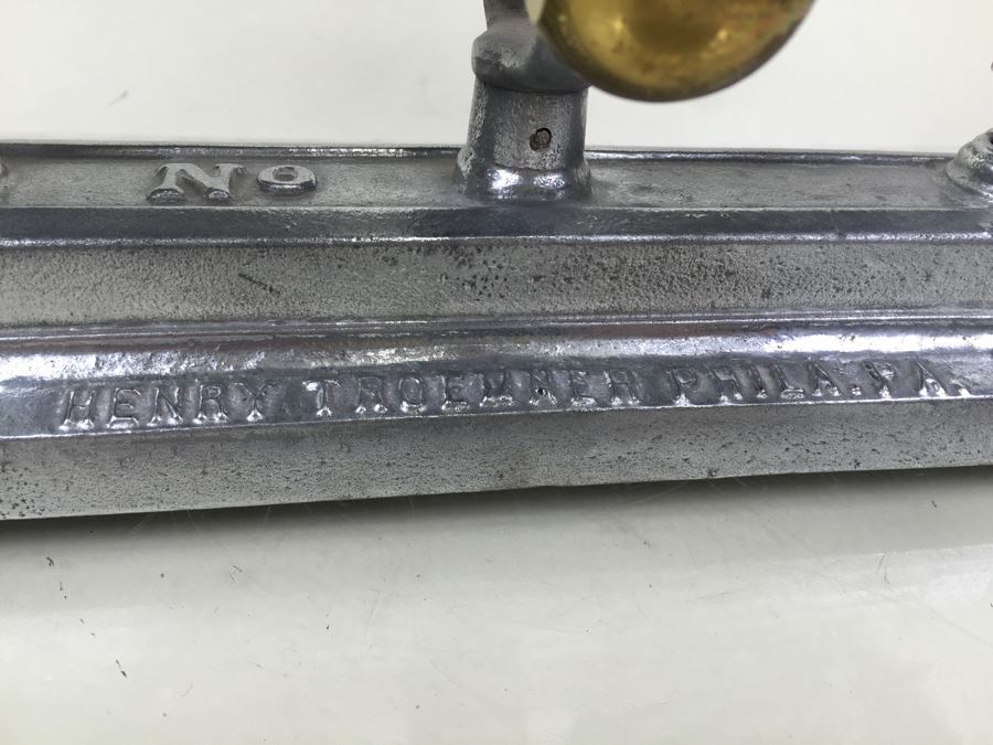 Rare Vintage Henry Troemner Cream Testing Scale Agate Bearings Excellent Condition [Photo 7]