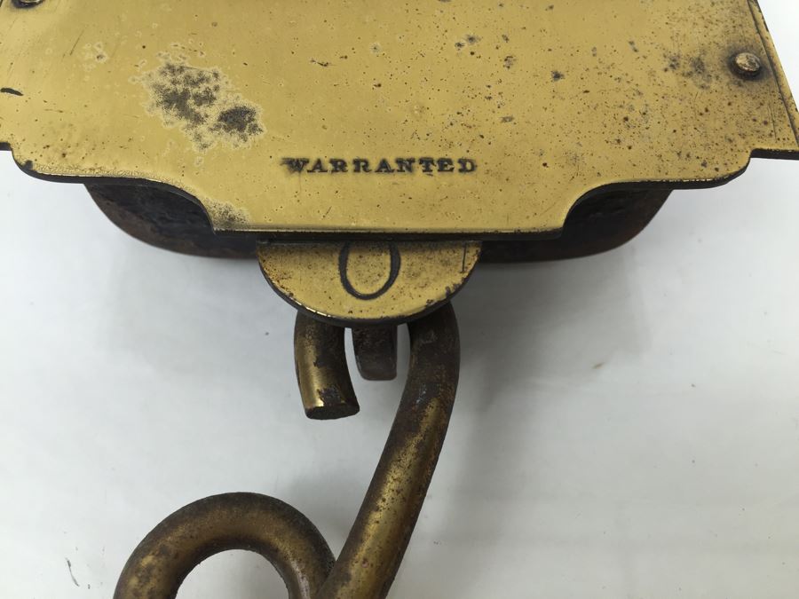 Salter's Improved Circular Spring Balance Scale Hanging Great Condition [Photo 6]