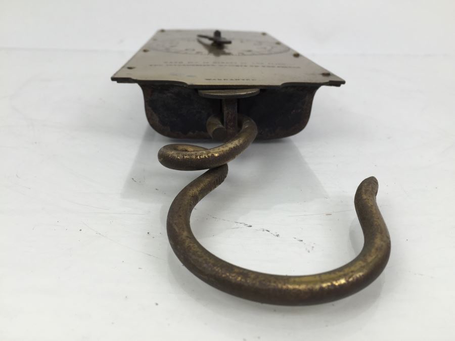 Salter's Improved Circular Spring Balance Scale Hanging Great Condition [Photo 7]