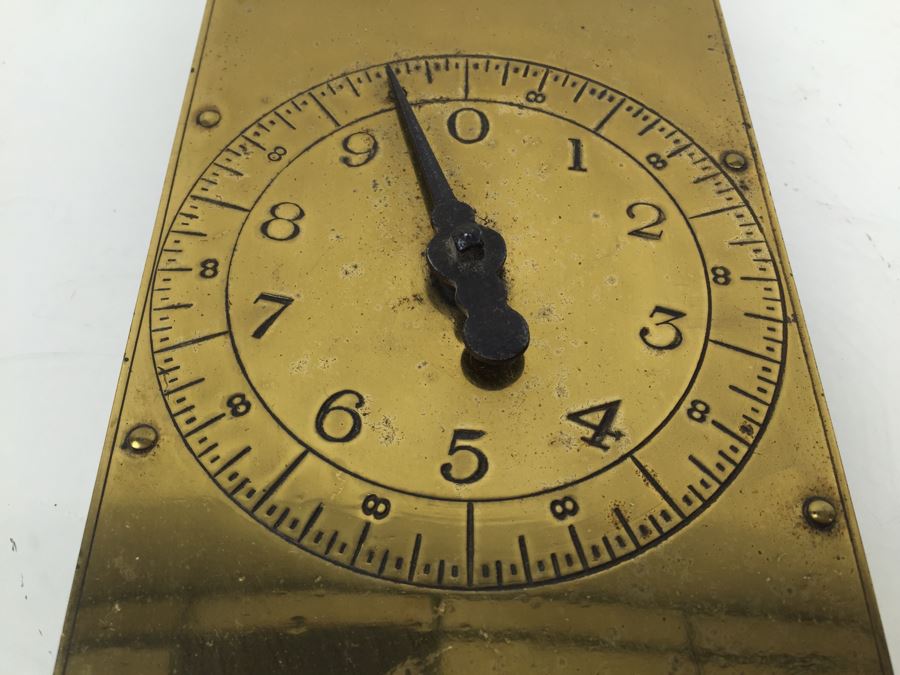 Salter's Improved Circular Spring Balance Scale Hanging Great Condition [Photo 3]