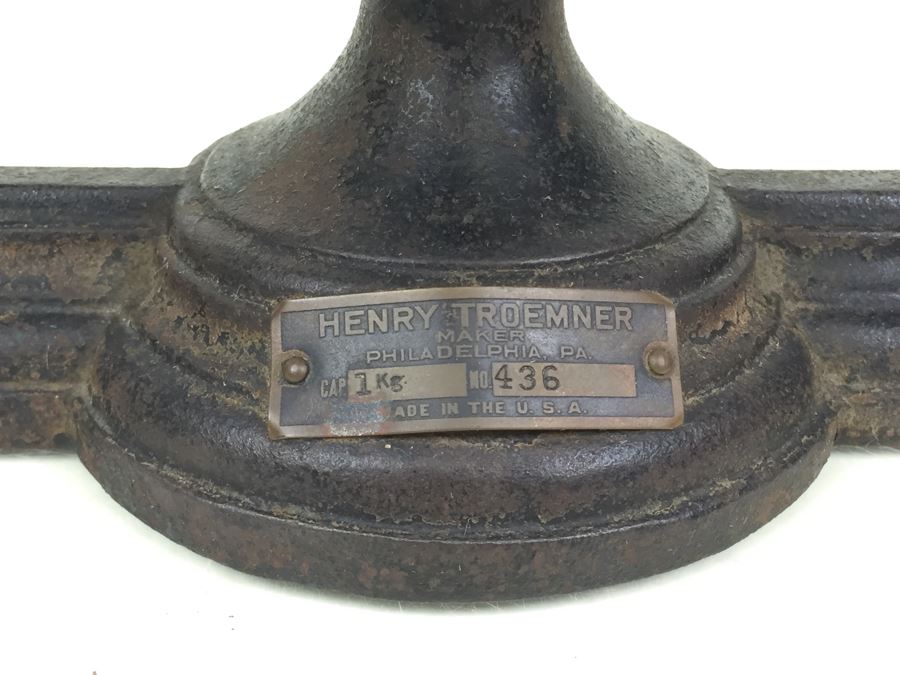Vintage Apothecary Victorian No. 4 Scale Henry Troemner Philadelphia PA [Photo 2]
