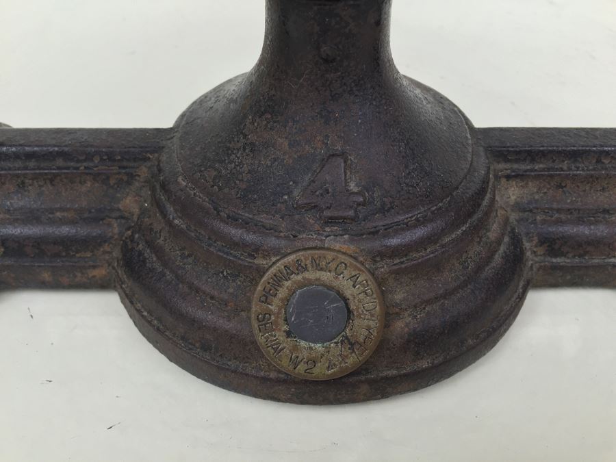 Vintage Apothecary Victorian No. 4 Scale Henry Troemner Philadelphia PA [Photo 17]