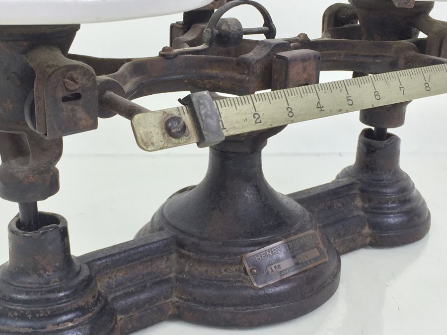 Vintage Apothecary Victorian No. 4 Scale Henry Troemner Philadelphia PA [Photo 9]