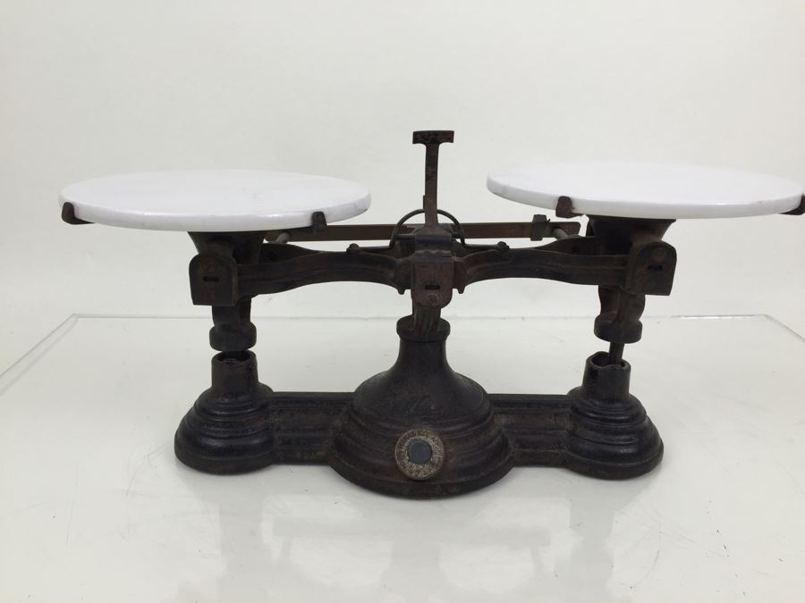 Vintage Apothecary Victorian No. 4 Scale Henry Troemner Philadelphia PA [Photo 14]