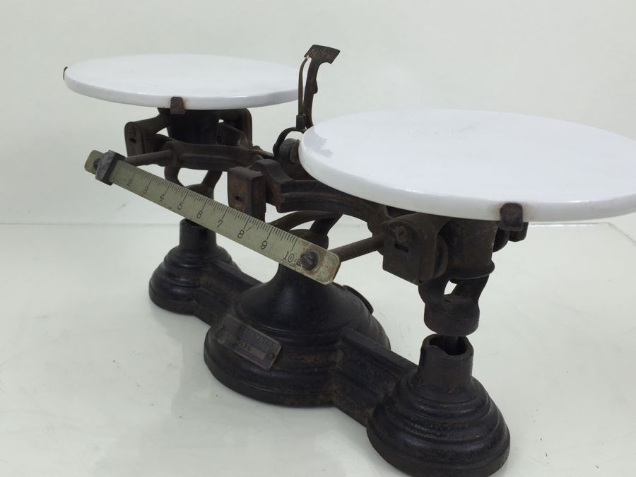 Vintage Apothecary Victorian No. 4 Scale Henry Troemner Philadelphia PA [Photo 21]