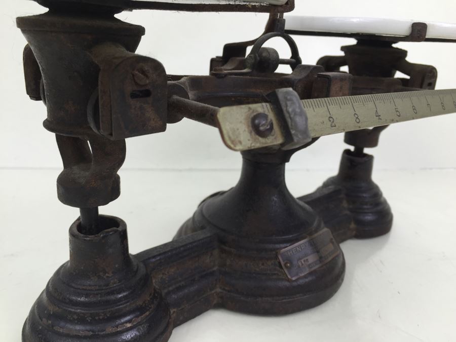 Vintage Apothecary Victorian No. 4 Scale Henry Troemner Philadelphia PA [Photo 11]