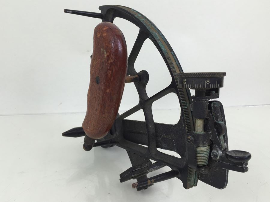 Vintage 1940's Leupold & Steven Instruments U.S. Maritime Commission Sextant [Photo 20]