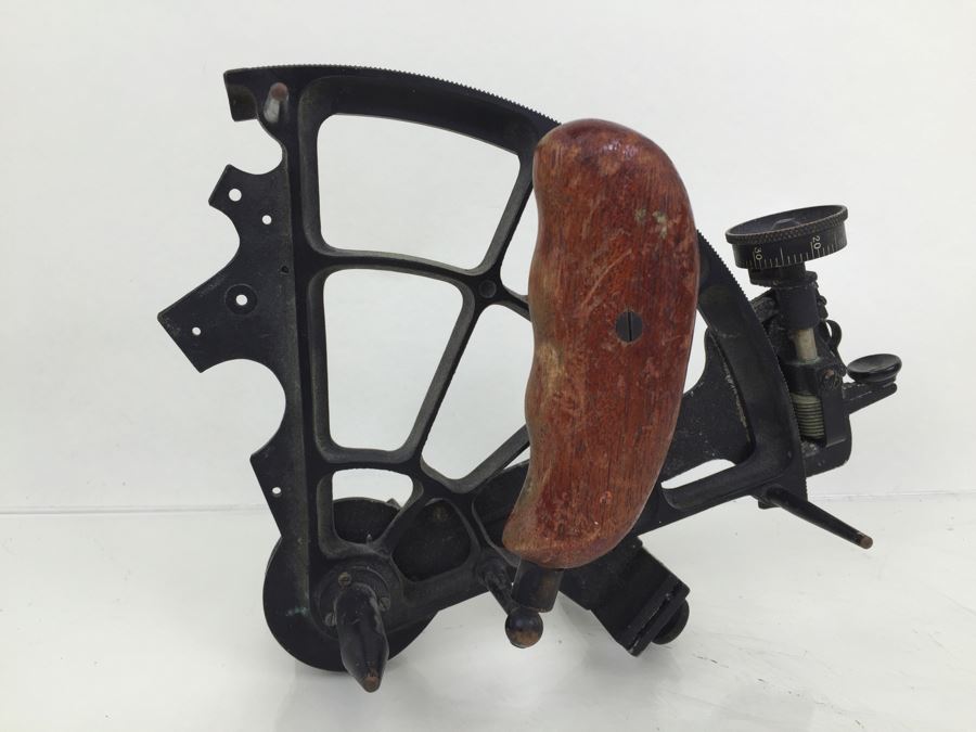 Vintage 1940's Leupold & Steven Instruments U.S. Maritime Commission Sextant [Photo 4]