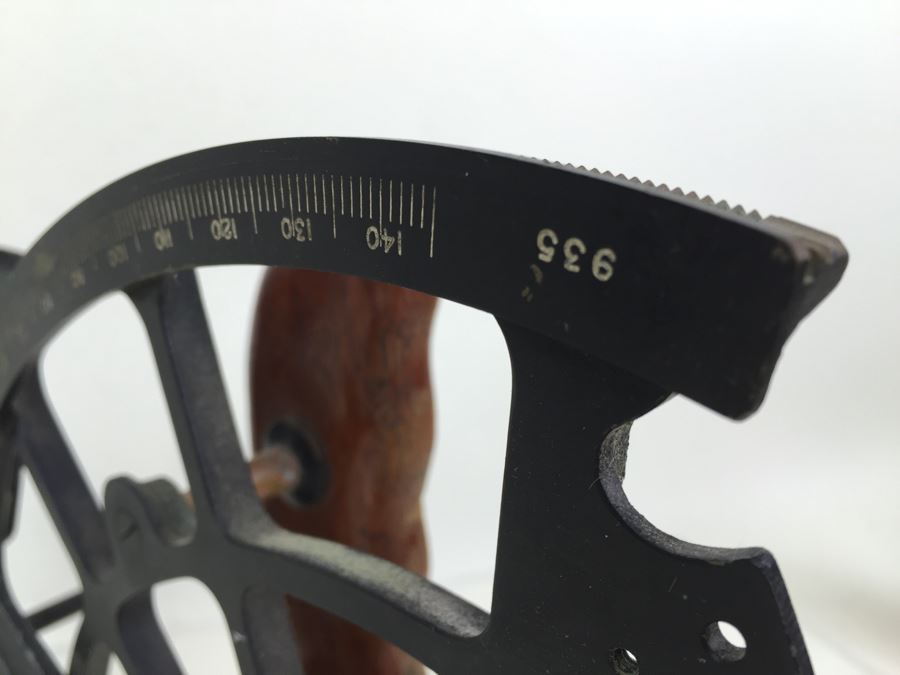 Vintage 1940's Leupold & Steven Instruments U.S. Maritime Commission Sextant [Photo 11]