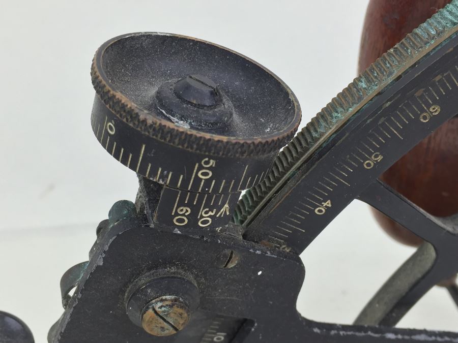 Vintage 1940's Leupold & Steven Instruments U.S. Maritime Commission Sextant [Photo 17]