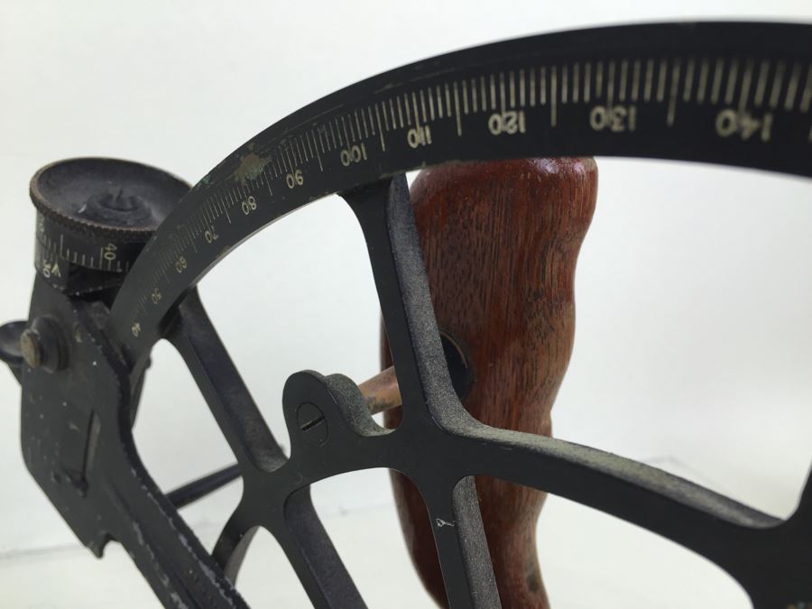 Vintage 1940's Leupold & Steven Instruments U.S. Maritime Commission Sextant [Photo 12]