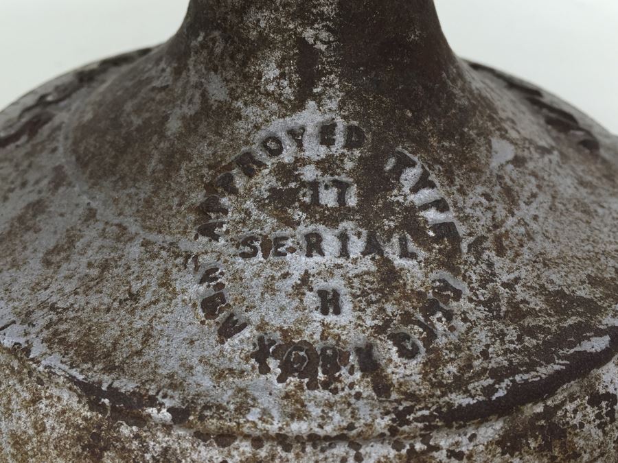 Rare Vintage Cast Iron Balance Scale Jaburg Brothers Approved Type New York City [Photo 13]