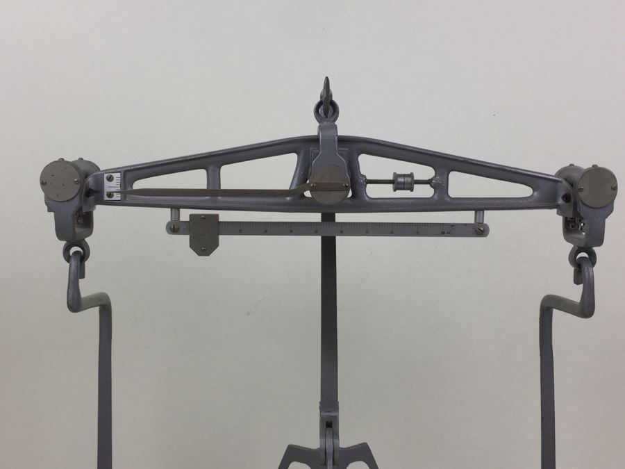 W & L E Gurley Traveling Balance Scale With Weights Troy New York Excellent Condition Collapsible Scale Patent 1913 [Photo 22]