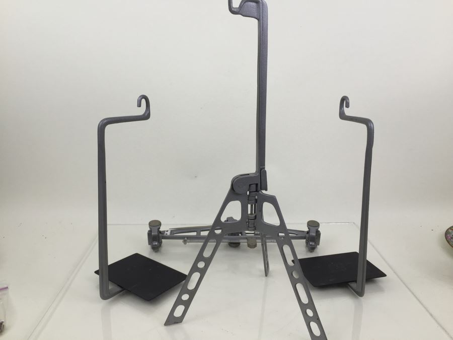 W & L E Gurley Traveling Balance Scale With Weights Troy New York Excellent Condition Collapsible Scale Patent 1913 [Photo 8]