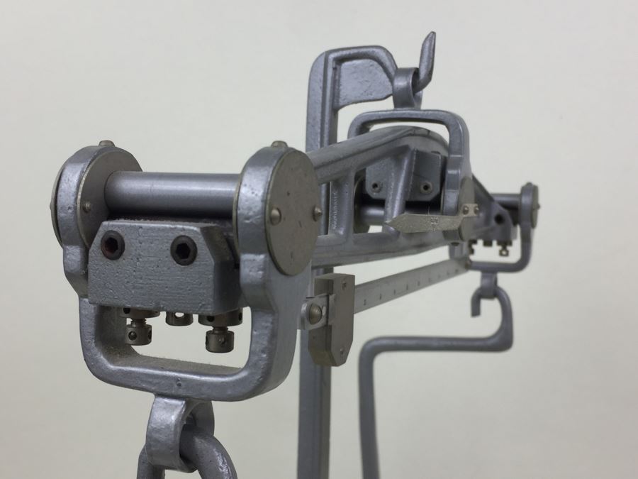 W & L E Gurley Traveling Balance Scale With Weights Troy New York Excellent Condition Collapsible Scale Patent 1913 [Photo 28]