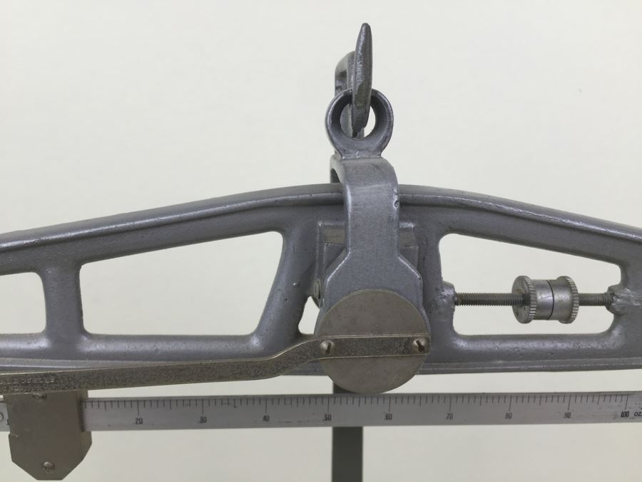 W & L E Gurley Traveling Balance Scale With Weights Troy New York Excellent Condition Collapsible Scale Patent 1913 [Photo 15]
