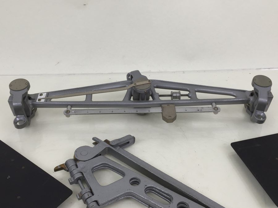 W & L E Gurley Traveling Balance Scale With Weights Troy New York Excellent Condition Collapsible Scale Patent 1913 [Photo 5]