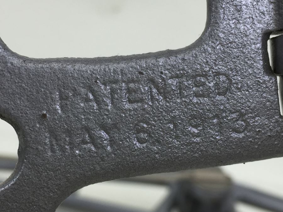 W & L E Gurley Traveling Balance Scale With Weights Troy New York Excellent Condition Collapsible Scale Patent 1913 [Photo 7]