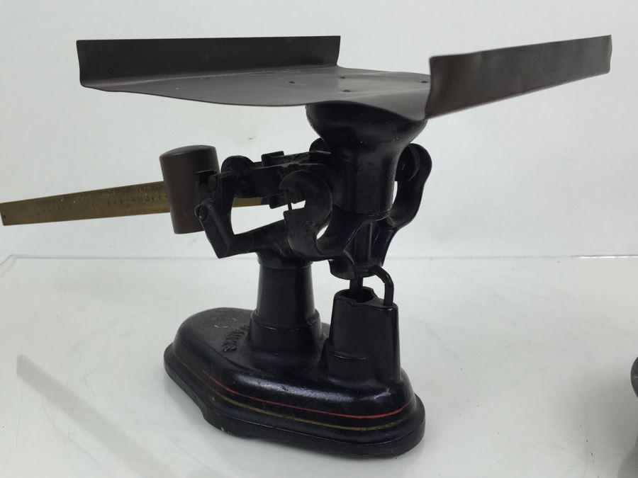 Vintage Fairbanks Scale Cast Iron And Brass Scale [Photo 14]