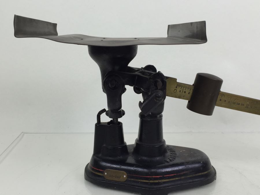 Vintage Fairbanks Scale Cast Iron And Brass Scale [Photo 9]