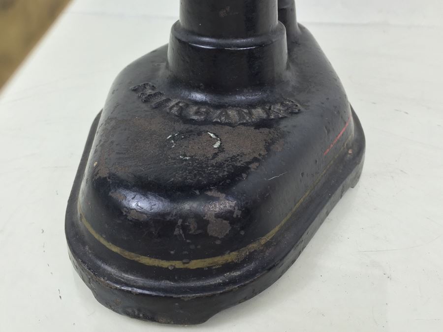 Vintage Fairbanks Scale Cast Iron And Brass Scale [Photo 12]