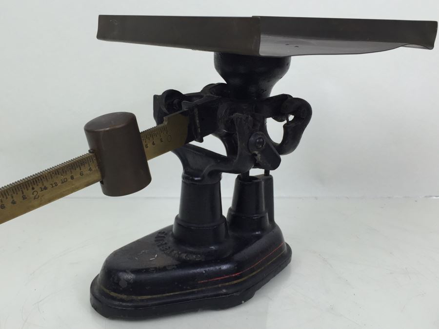 Vintage Fairbanks Scale Cast Iron And Brass Scale [Photo 13]