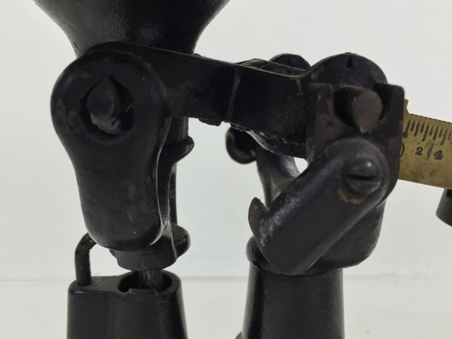 Vintage Fairbanks Scale Cast Iron And Brass Scale [Photo 8]