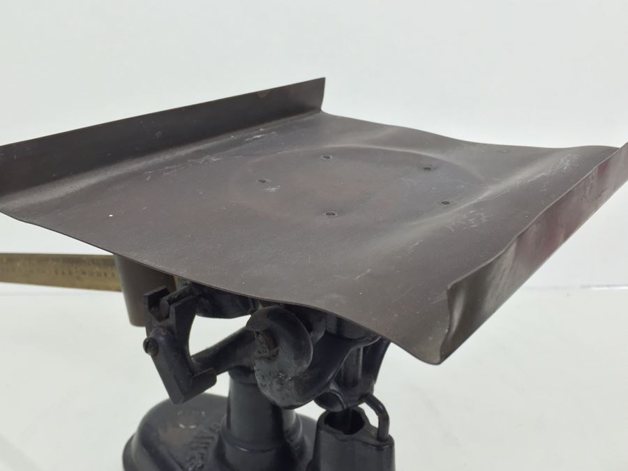 Vintage Fairbanks Scale Cast Iron And Brass Scale [Photo 15]