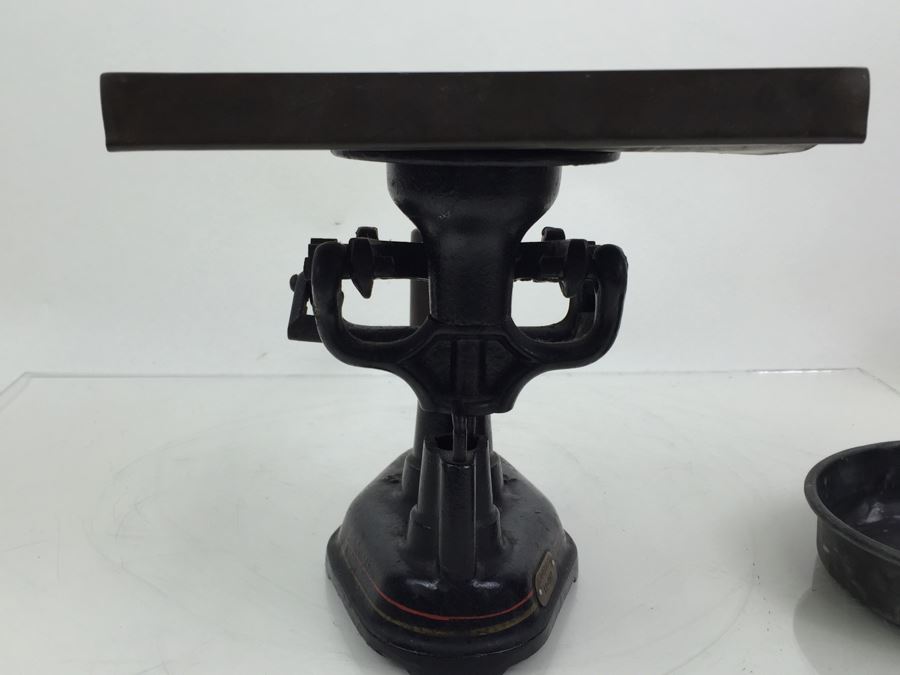 Vintage Fairbanks Scale Cast Iron And Brass Scale [Photo 16]