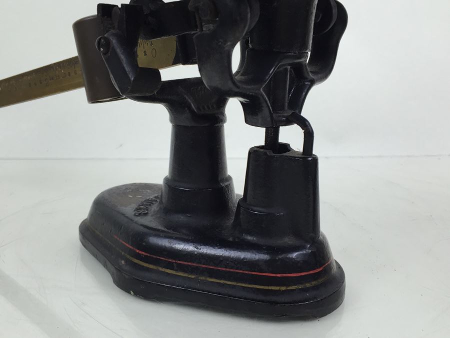 Vintage Fairbanks Scale Cast Iron And Brass Scale [Photo 3]
