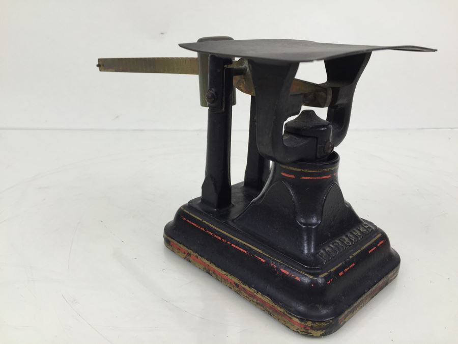 Vintage Fairbanks Scale Cast Iron And Brass Scale [Photo 8]