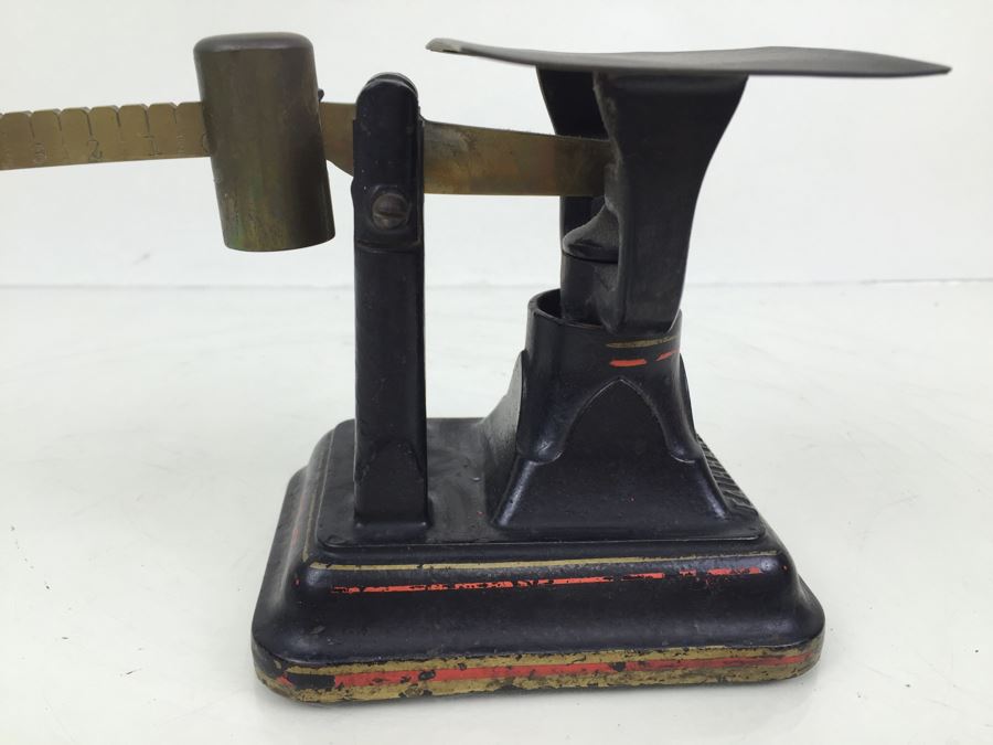 Vintage Fairbanks Scale Cast Iron And Brass Scale [Photo 9]