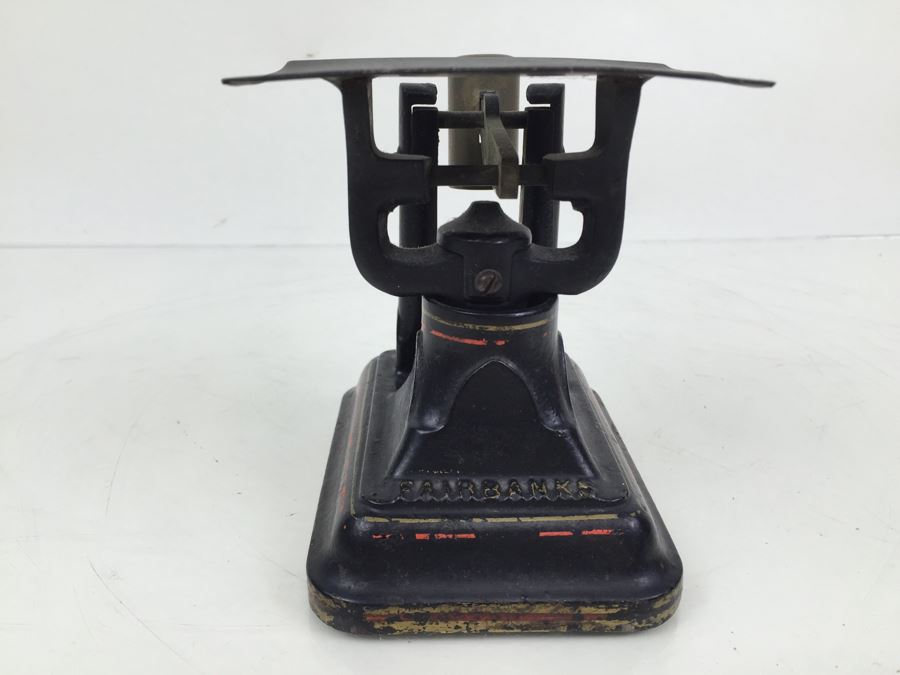 Vintage Fairbanks Scale Cast Iron And Brass Scale [Photo 3]