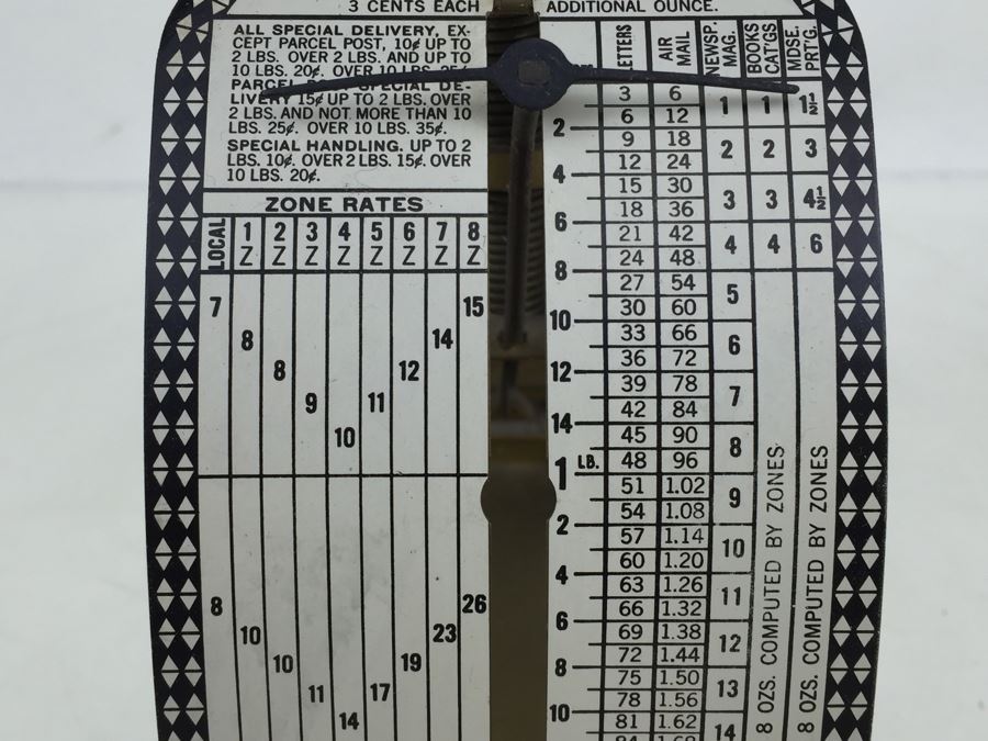 Vintage I D L Mfg Co. Modern Postal Scale [Photo 5]