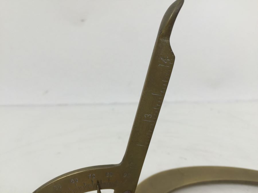 Vintage Brass Scientific Angle Measuring Device [Photo 5]