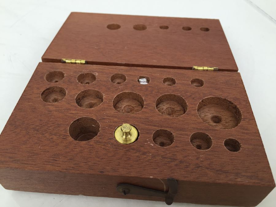 Various Vintage Scale Weights Some With Wooden Carrying Cases Boxes [Photo 7]