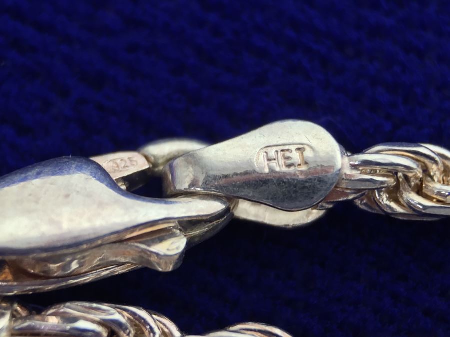 Sterling Silver 30' Italian Rope Chain Necklace 22g NEW [Photo 7]