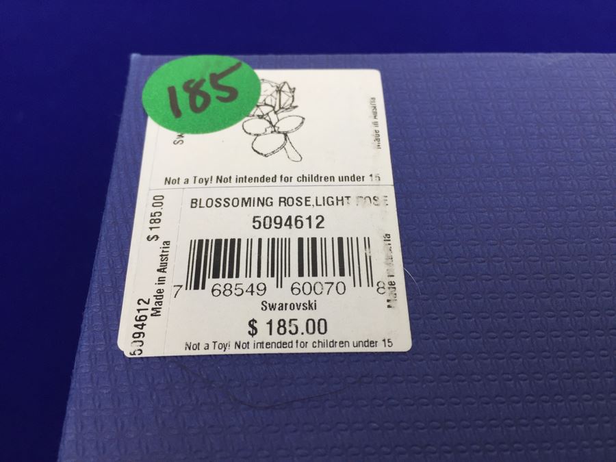 Swarovski Blossoming Rose, Light Rose 5094612 New In Box [Photo 7]