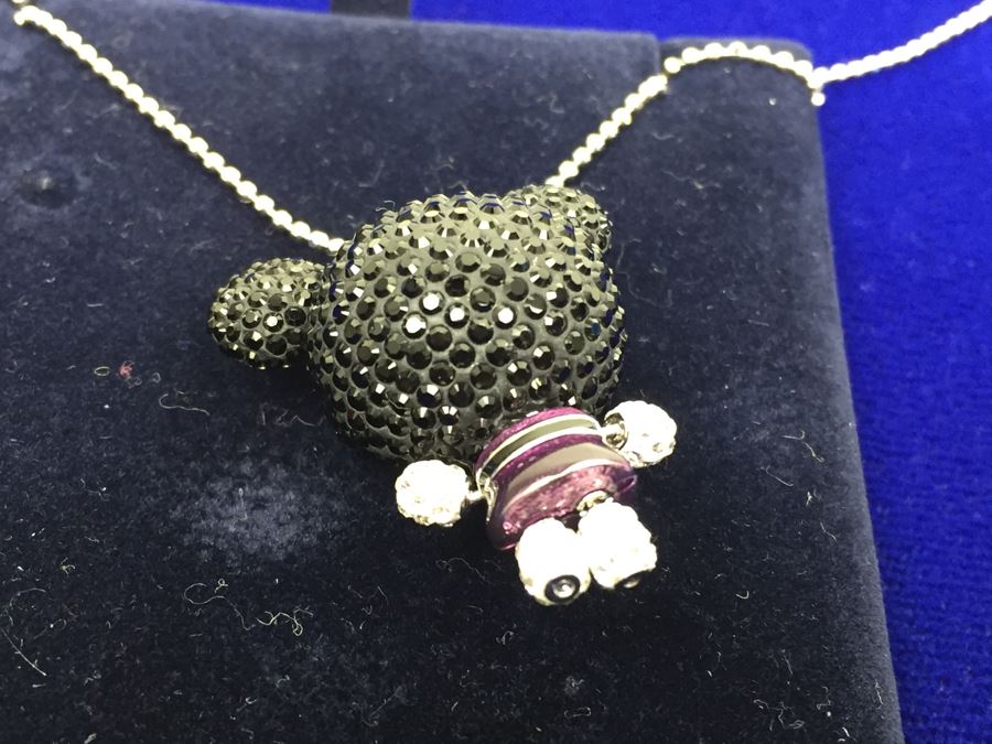 Swarovski Minnie Cuties Pendant 1126550 New In Box [Photo 8]