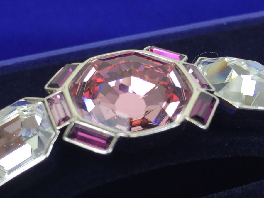 Swarovski Diana Crystal Bangle 5152720 New In Box [Photo 3]