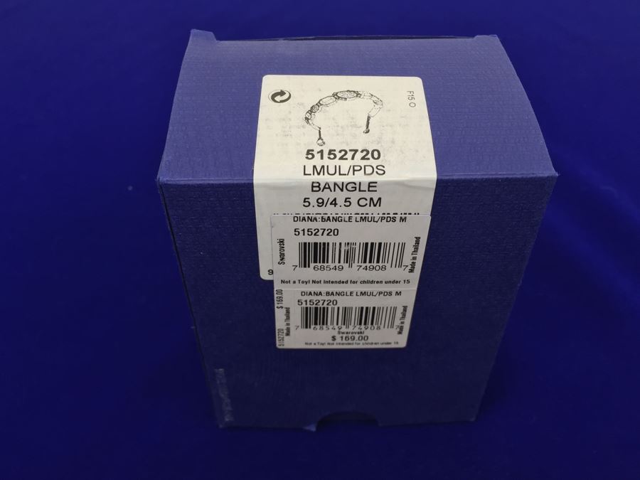 Swarovski Diana Crystal Bangle 5152720 New In Box [Photo 4]
