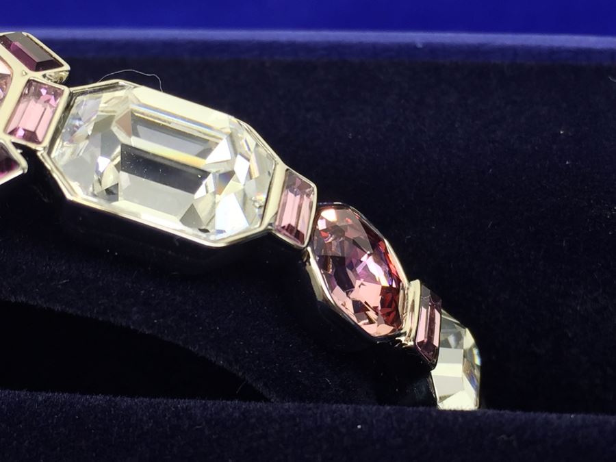 Swarovski Diana Crystal Bangle 5152720 New In Box [Photo 11]