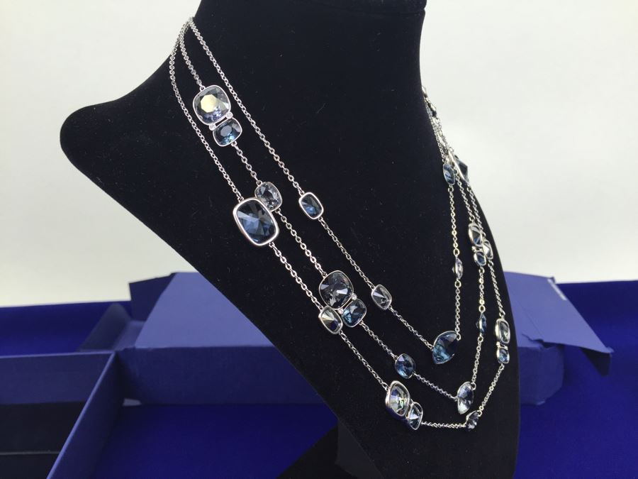 Swarovski Divinity Crystal Necklace 40cm 5152871 New In Box [Photo 14]