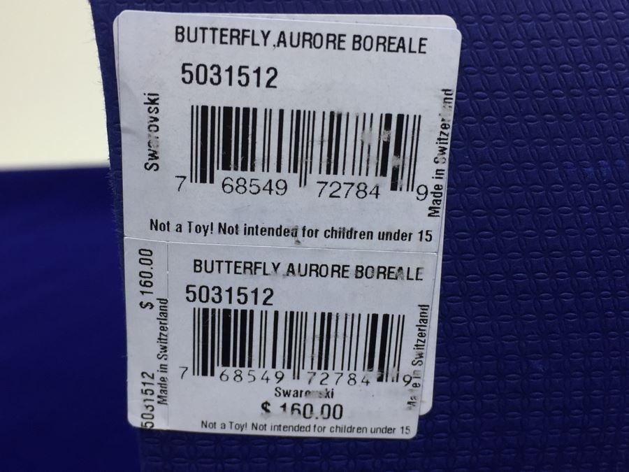 Swarovski Butterfly Aurore Boreale 5031512 New In Box [Photo 3]