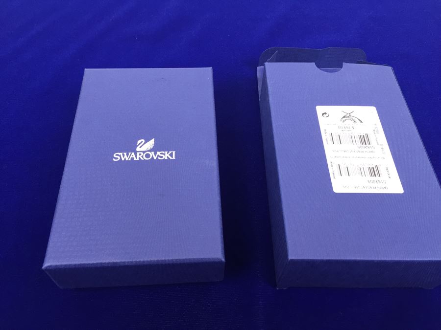 Swarovski Earth Pendant Necklace New In Box [Photo 6]