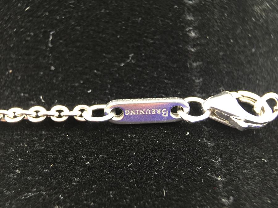 Pandora Love Takes Flight Champagne-Coloured CZ, White Pearl & Pyrite With Breuning Sterling Silver Chain [Photo 13]